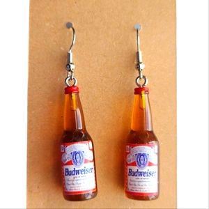 Novelty Earrings, Dangle Earrings, Beer Earrings, Fun Earrings